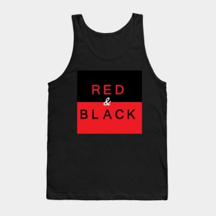 RED & BLACK (hzone) Tank Top